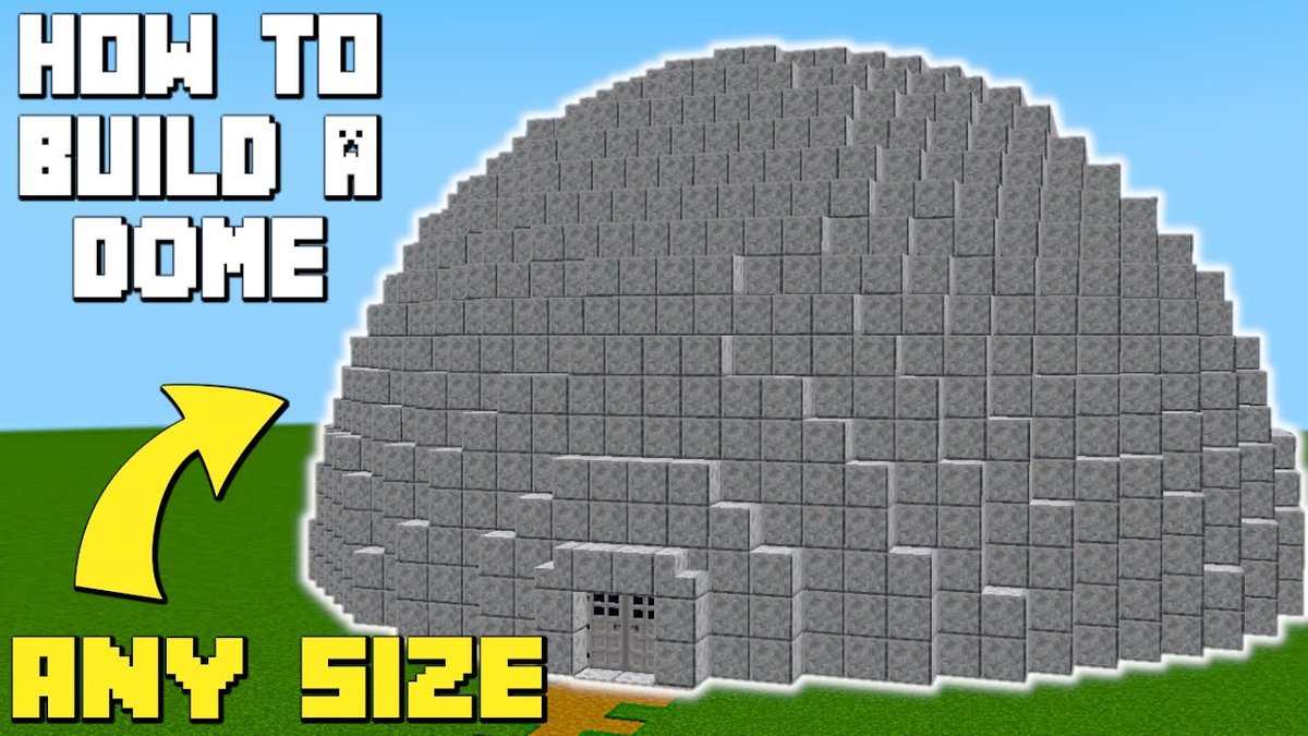 Minecraft Dome Blueprints & Schematics to Craft Your Epic Base